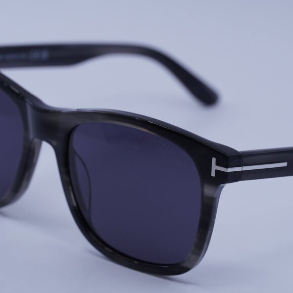 Tom Ford Eric-02 FT0595 20A Sunglasses Grey Square Frame, Grey Lenses - Picture 2 of 10